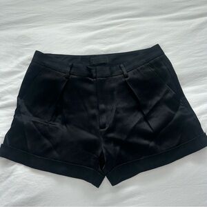 Nili Lotan Silk Shorts